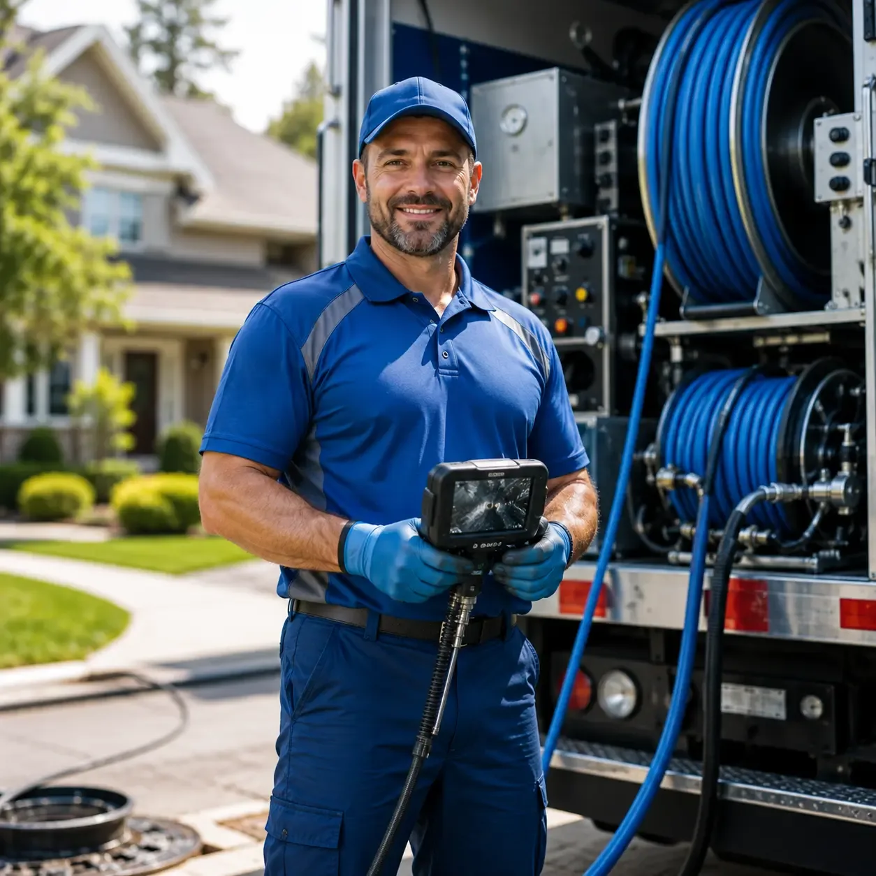 Local outdoor drain cleaning specialists in Rougon, LA